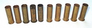 10 Medium Brass Coil Sleeves for Pinball Machines NICE REPLACEMENTS!