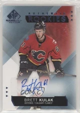 2015-16 SP Game-Used Authentic Rookies Blue Brett Kulak #201 Rookie Auto RC