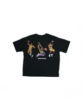 Kobe Bryant x Allen Iverson Vintage Run It Dunk Graphic Tee New