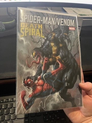 AMAZING SPIDERMAN VENOM DEATH SPIRAL #1 PARRILLO MEGACON VARIANT