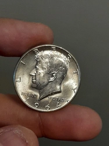 1964- D Kennedy Half Dollar BU #4