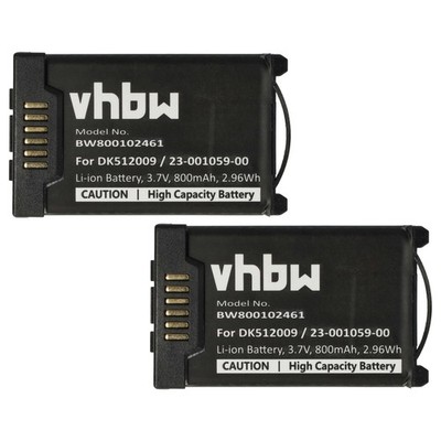 2x Akku für Mitel 612d 622d 632d 620d 622dt 610d 612dt 630d 600d 800mAh 3,7V