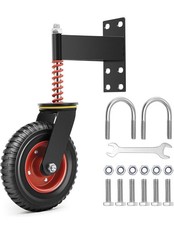 Heavy Duty Gate Wheel - 8 Inch Fence Gate Wheel 600 LBS Capacity with Shock Abso