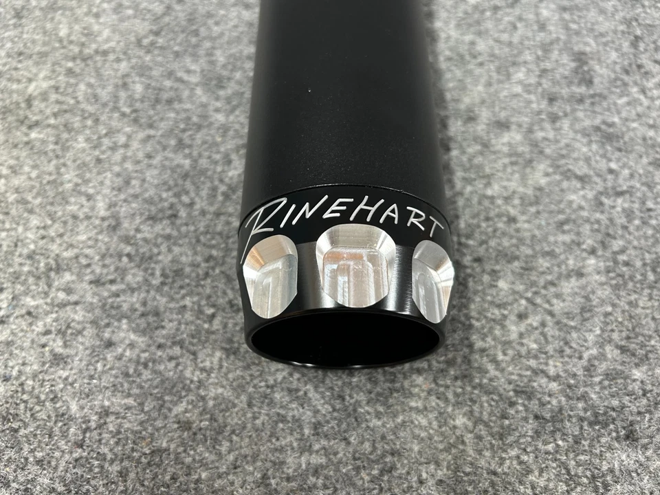 HARLEY-DAVIDSON Softail Black Rinehart Slip-On Muffler **ONE** 500-0222S - Bild 3 von 4