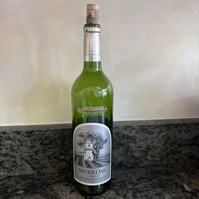 Silver Oak 2020 Alexander Valley Cabernet Sauvignon EMPTY Bottle Becknell Etched