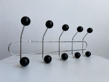 Mid Century Modern Metal Coat Rack Wall Hooks...