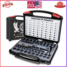 Tool-Free Laser Bore Sight Kit : Green Laser Bore Sighter with 64 Upgraded Ad