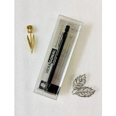 Unused STAEDTLER Hexagonal Black Mechanical Pencil 0.5mm limited From JAPAN 