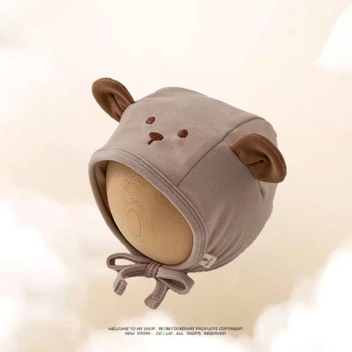 Animals Newborn Beanie Hat Polka Dot Infant Bonnet Hat Baby Fetal Cap Toddler - Picture 6 of 16