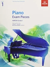 Piano Exam Pieces 2019  2020, - VERY GOOD