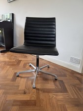 Eames ICF Black Ea08 Chair Swivel Original