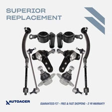 AUTOACER -10p Front Tie Rods Ball Joints Bushings Brackets Links For Mini Cooper