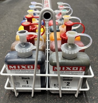 Mixol Set 200ml #1-12 With Wire Rack Included