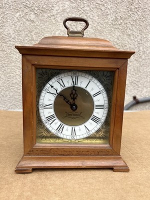 Vintage Seth Thomas 8-Day Mantle Clock German Movement A206 With Chime - Working