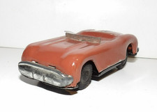 VTG 1950s60s Marx Toys Japan Small Tin Friction Sportscar Car Odd Color Toy