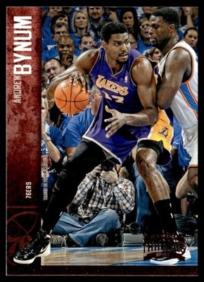 2012-13 Panini Threads Andrew Bynum Philadelphia 76ers #65