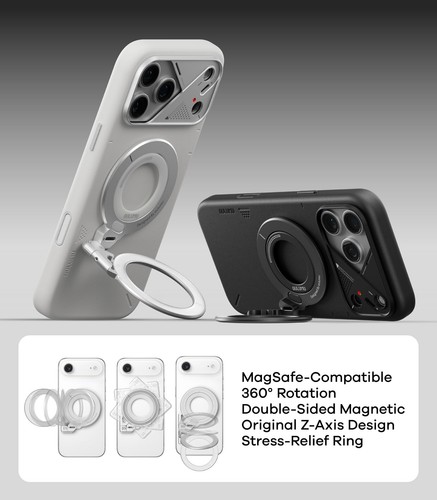 G09 Magnetic Ring Grip | Omnidirectional Rotation | MagSafe Compatible ...