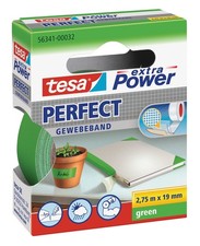 tesa UK Extra Power Perfect, Green, 2.75m x 19mm