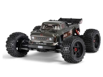 ARRMA OUTCAST 4X4 4S BL 1/10TH 4 Wheel Drive STUNT TRUCK GUNMETAL ARA4410V2T3