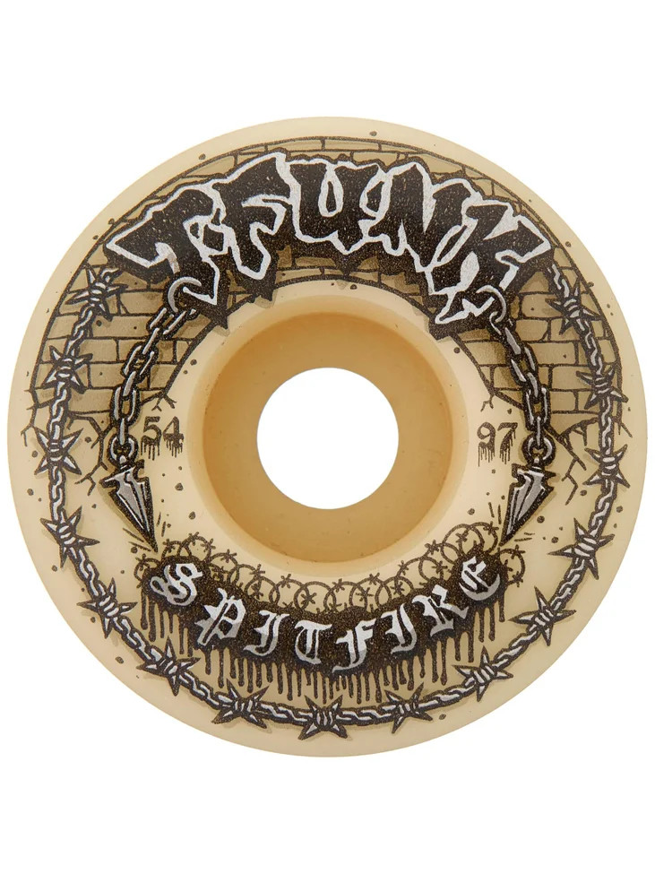 SPITFIRE FORMULA FOUR T-FUNK RAW RADIAL FULL 54MM 97D