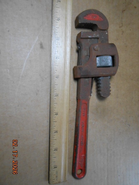 VTG McKAIG HATCH 10 INCH PIPE WRENCH BUFFALO NY