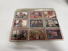 1981 Dallas The TV Show Trading Card Complete Set Good Condition