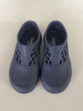 OshKosh B Gosh rubber summer slip on shoes size 7 toddlers blue