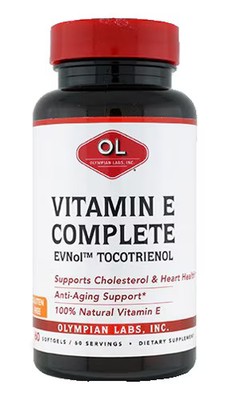 Worldwide 2 X Olympian Labs Tocomin Vitamin E Complete -- 60 Softgels