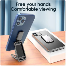 360 Rotating Phone Ring Holder Stand Magnetic Grip Finger Kickstand