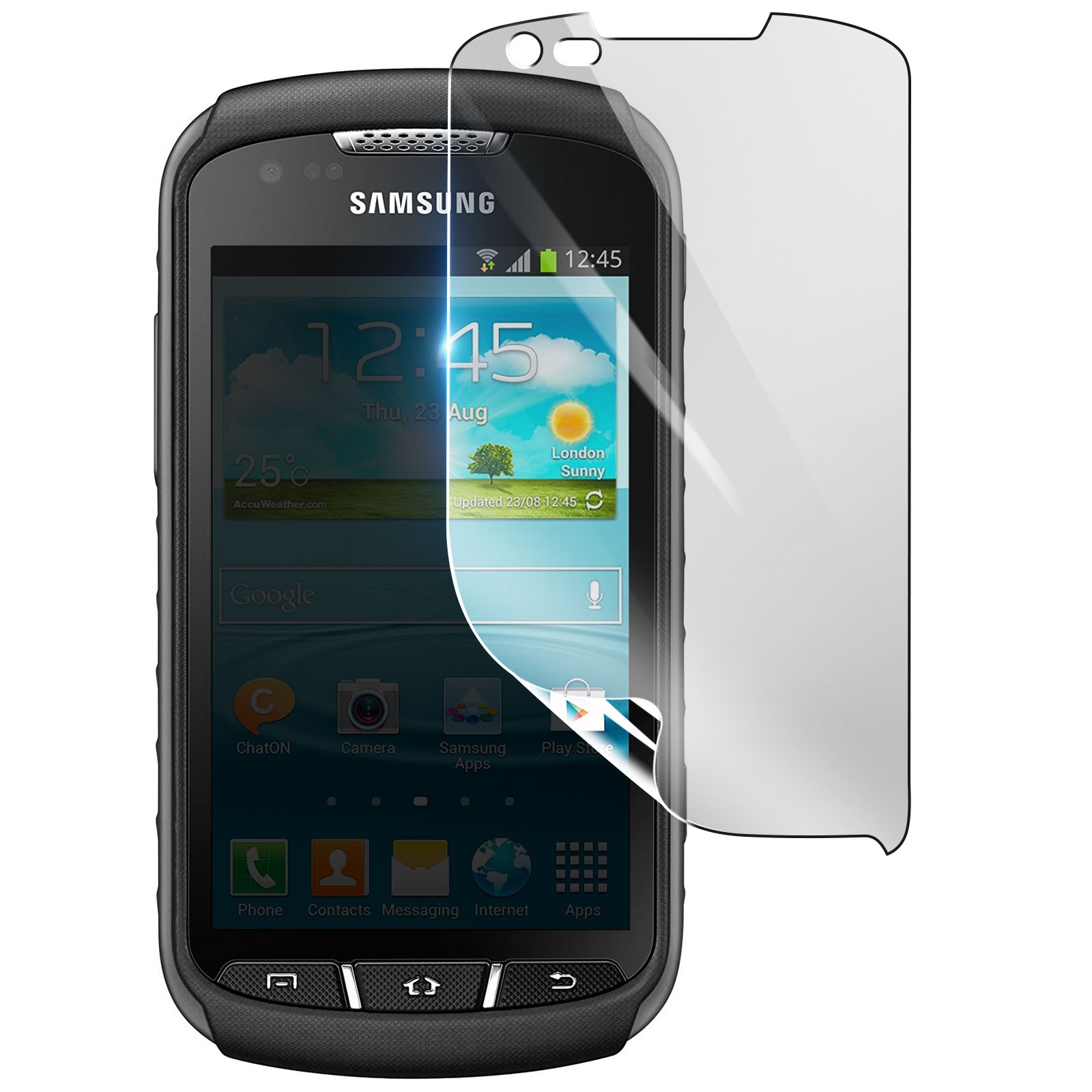 Protection ecran hydrogel antichoc Galaxy Xcover 2 S7710 film souple auto reparateur