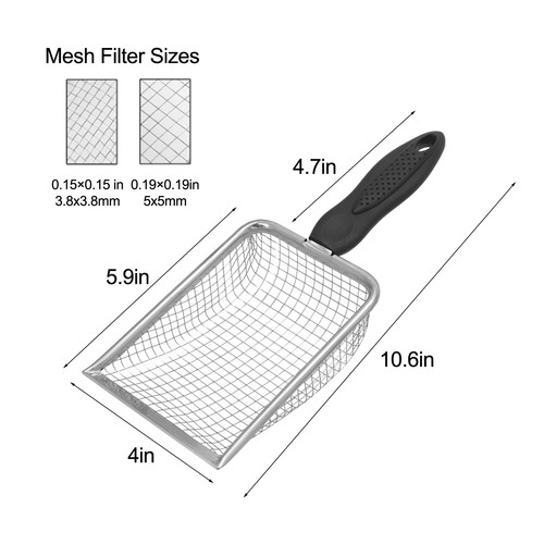 For Gardening Tool Soil Sifter with Handle for Compost and Dirt Mixing - Bild 11 von 12