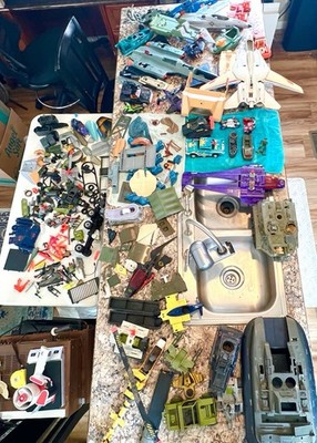 GI Joe Vehicle Lot 28 Vehicles With 100+  Pieces Ultimate Project SEE DESC.