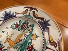 Herman Landsfeld Modra Slov Keramika Signed Pottery 11-1/4” Czech Folk Art Bowl — photo 4
