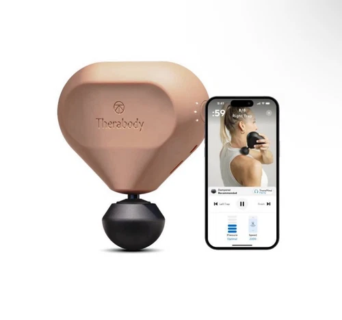 Therabody Theragun Mini - Desert Rose, Bluetooth 3 Speeds, NEW & Sealed