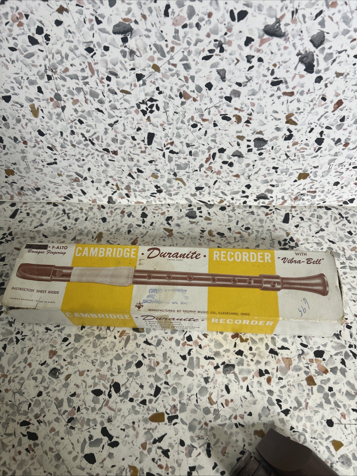 Vintage Cambridge Duranite Recorder In Original Packaging