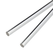 2-Pack 8mm x 150mm Linear Motion Rods Shaft Guide x 5/16" x 5.91" 