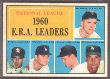 1961 Topps Set-Break #45 National League Era Leaders EX-EXMINT *JAYSACE*