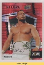 2022 Upper Deck Allure AEW Red Rainbow Wardlow #82 READ 1j01