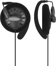 Koss KSC75 Portable On-Ear Clip Headphones, Retro Style, Ultra Grey
