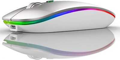 Mouse Bluetooth wireless LED wireless mouse rechargeable quiet wireless USB C311