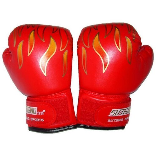 Erwachsene Kinder Boxhandschuhe Training Kampf Kickboxen Junior Boxsack - Bild 16 von 24
