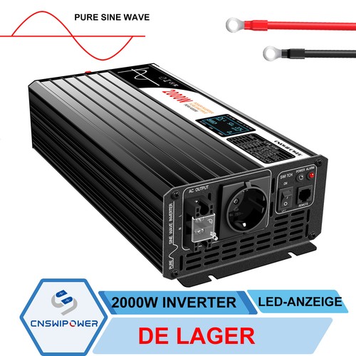 spannungswandler inverter 12V/24v/48v DC bis 230VAC 50HZ 1500w/2000w/2500w/3000w - Bild 8 von 13