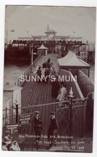 ESSEX, SOUTHEND-ON-SEA, PIER HEAD, NEW PROMENADE DECK & BANDSTAND, RP
