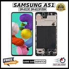 For Samsung Galaxy A51 A515 4G 2019 LCD Screen Touch Display Replacement + Frame