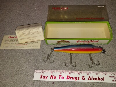 Leurre Articulé Vintage Creek Chub Bait Co Pikie #700 - Boîte D'origine - Pêche Freshwater