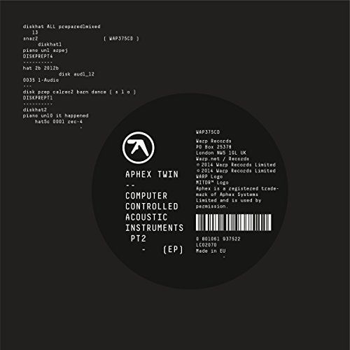 Mike&Rich - Expert Knob Twiddlers CD [Japan 1994] Rephlex Aphex
