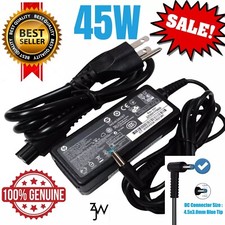 HP 45W 19.5V 2.31A HSTNN-DA40 AC Power Adapter with blue tip OEM