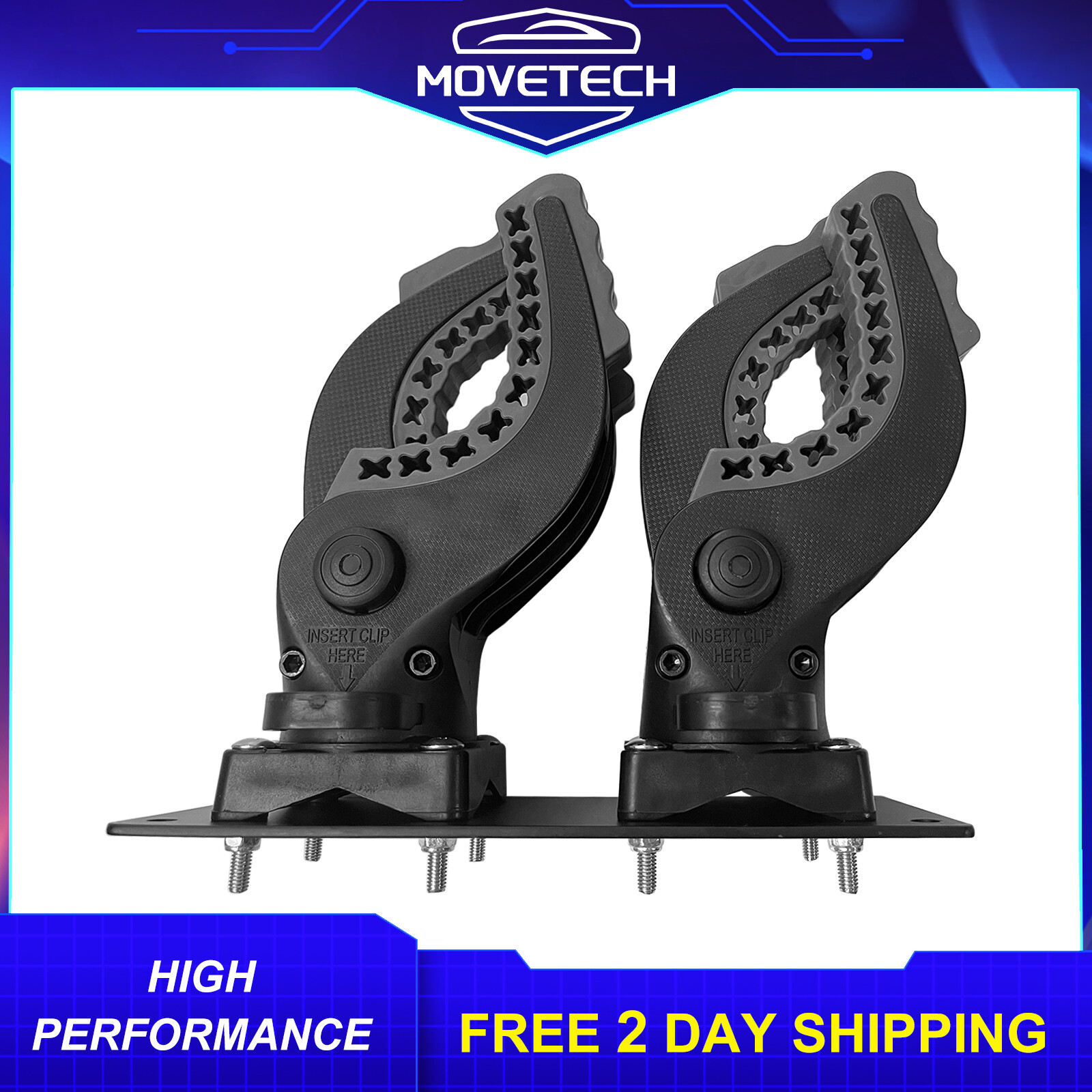 New For Can Am Defender Gun Rack,ATV Gun Holder,Gun Clamp,Gun Grips,Gun