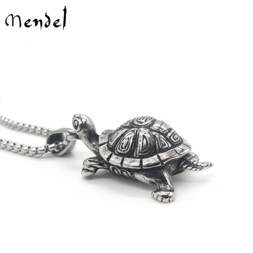 MENDEL Stainless Steel Mens Turtle 