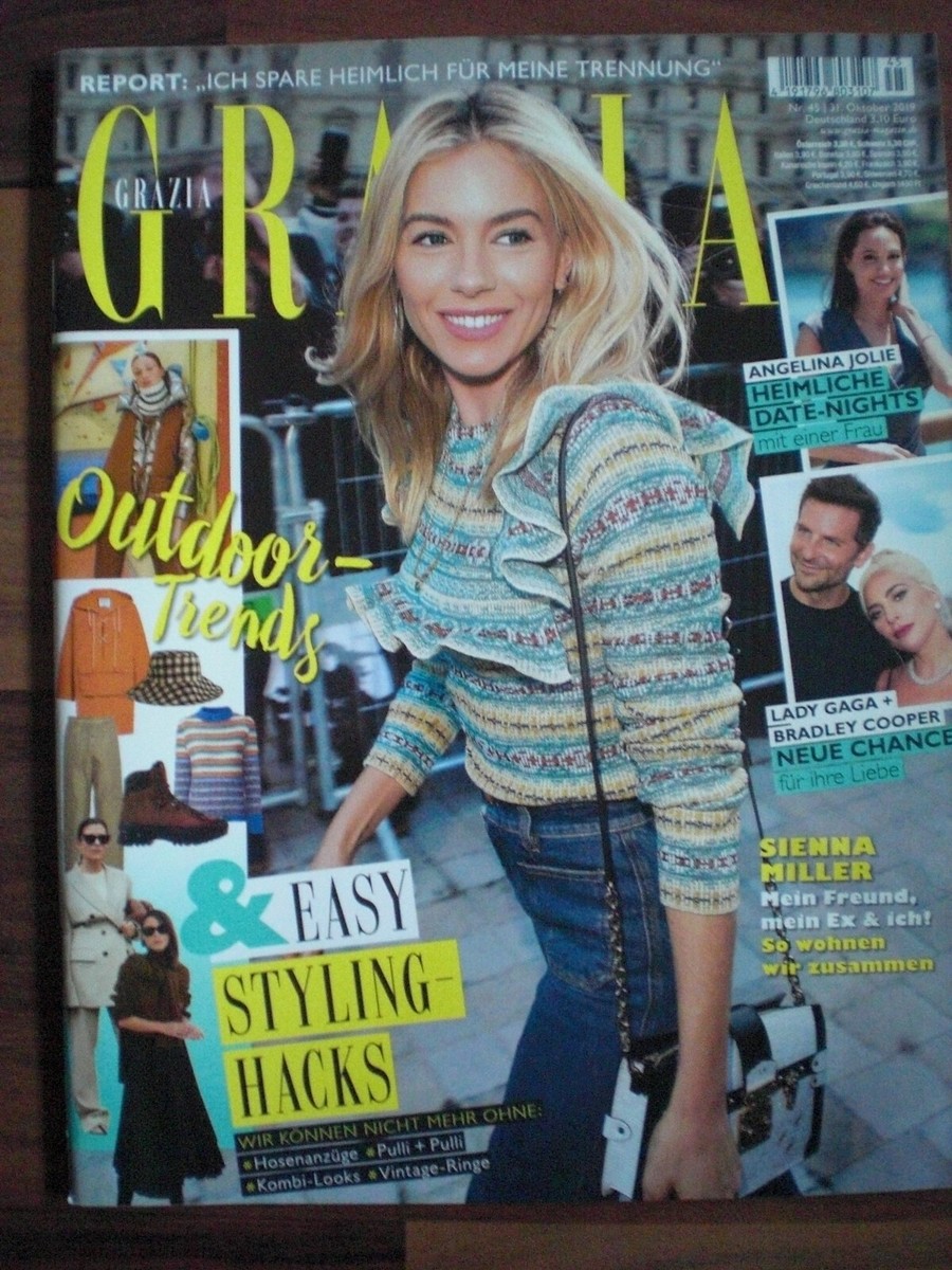 Grazia Jennifer Aniston Lopez Heidi Klum Gigi Hadid Lady Gaga